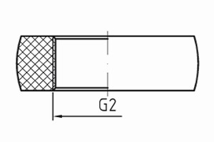 plan Manchon en PVC DA 99 x G2 interne