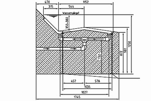 plan Pièces à sceller en INOX 316L pour 3 banquettes à bulles, pour piscine liner.