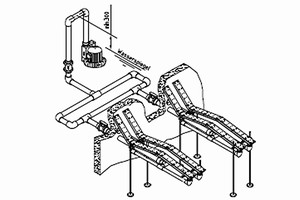 plan Banquette à bulles 2 éléments pour piscine carrelée. Kit complet (sauf pièces à sceller).